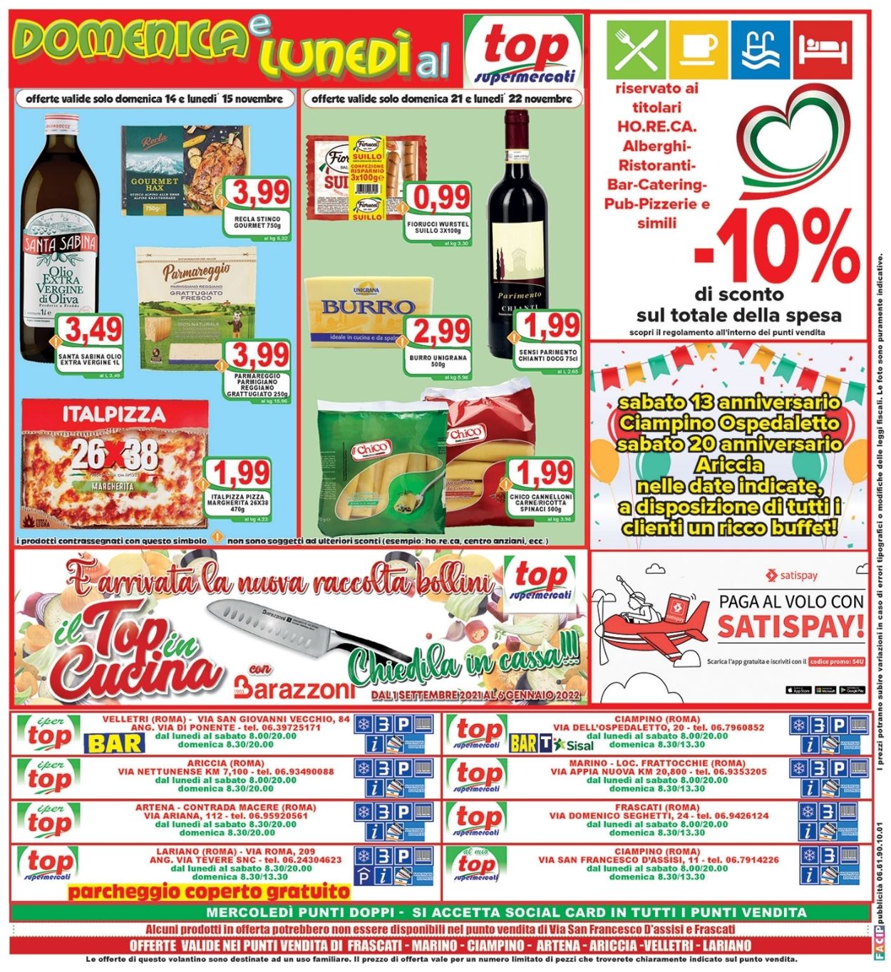 Volantino Top Supermercati - Offerte 12/11-23/11/2021 (Pagina 20)