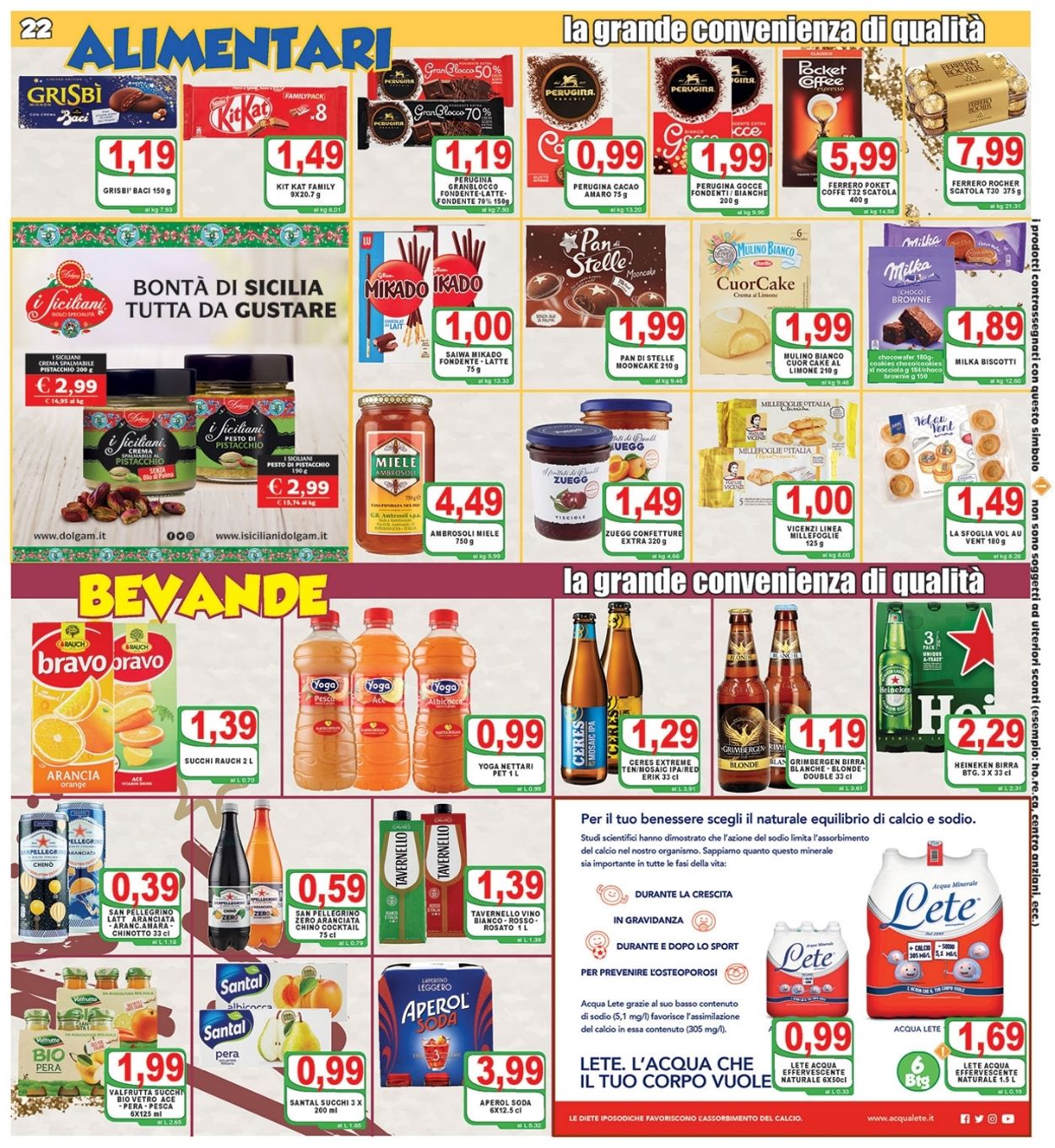 Volantino Top Supermercati - Natale 2021 - Offerte 03/12-12/12/2021 (Pagina 22)