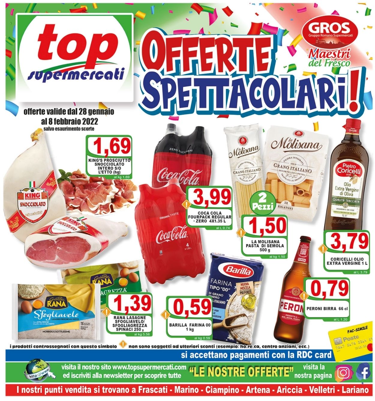 Volantino Top Supermercati - Offerte 28/01-08/02/2022