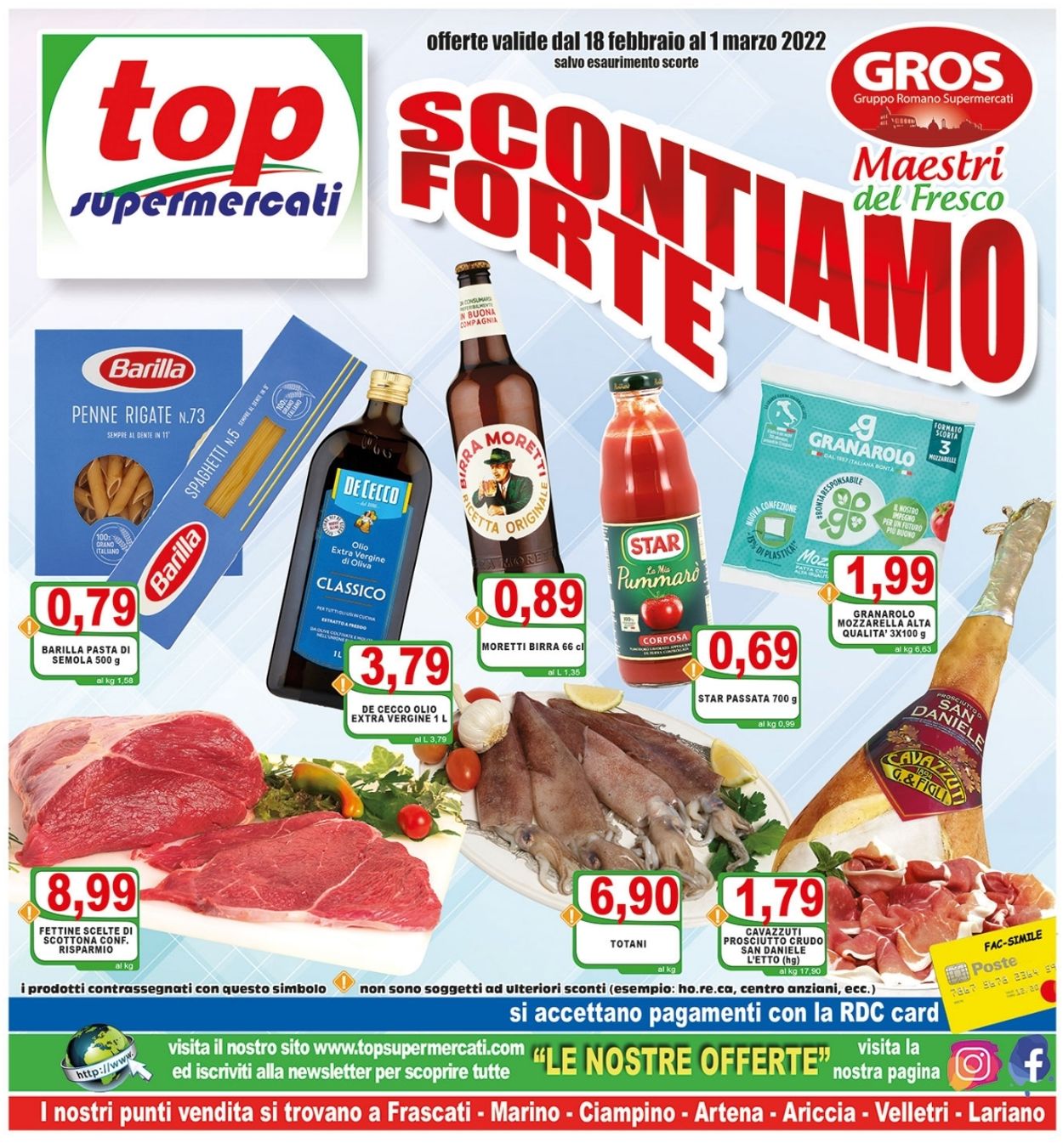Volantino Top Supermercati - Offerte 18/02-01/03/2022