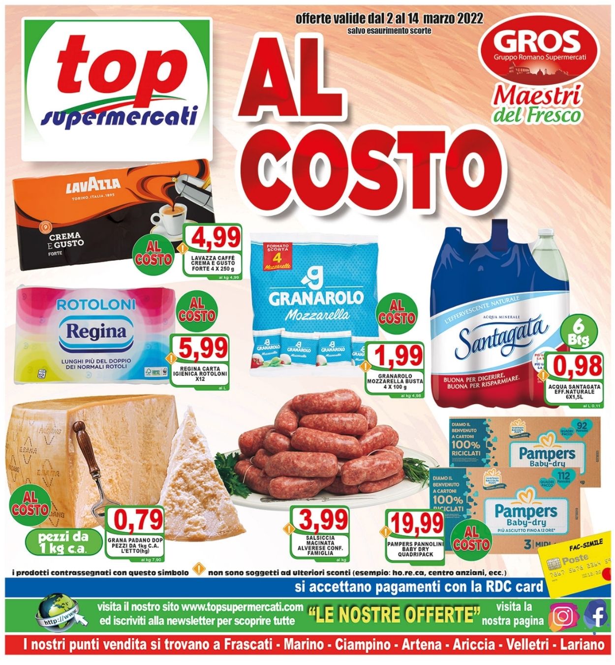 Volantino Top Supermercati - Offerte 02/03-14/03/2022