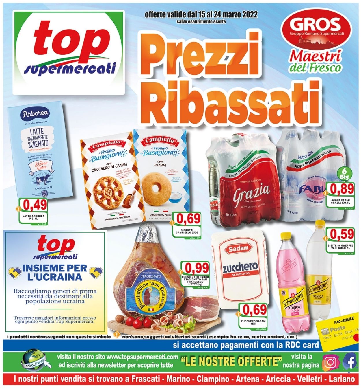 Volantino Top Supermercati - Offerte 15/03-24/03/2022