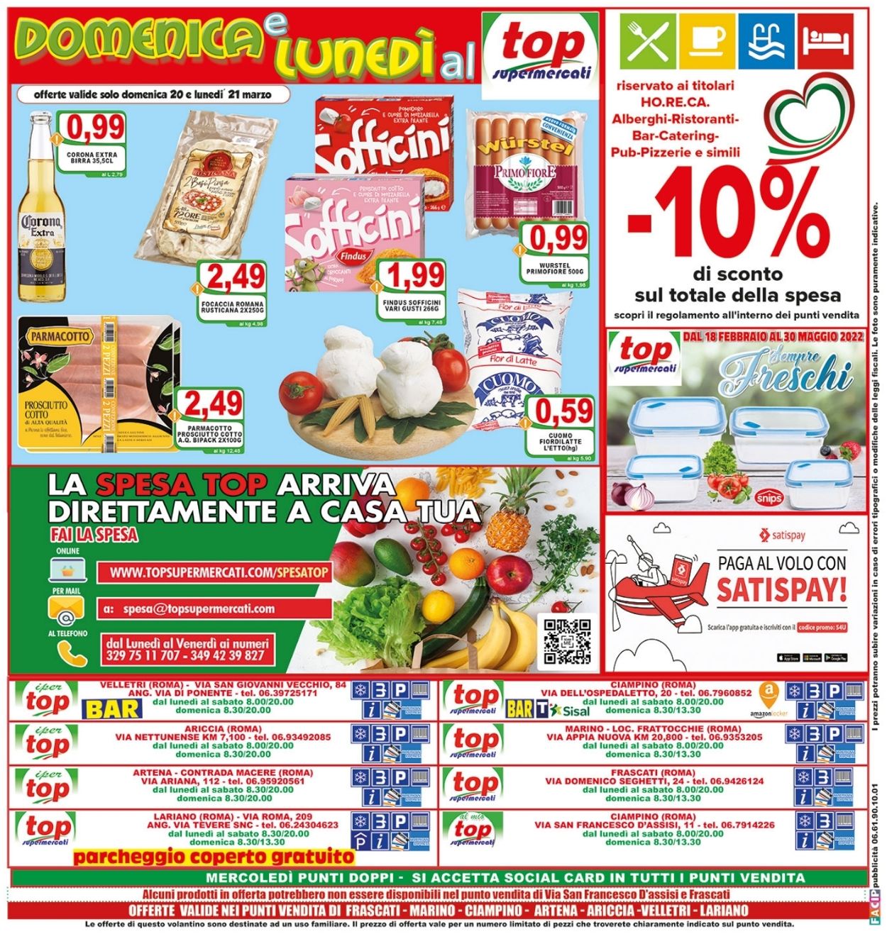 Volantino Top Supermercati - Offerte 15/03-24/03/2022 (Pagina 20)