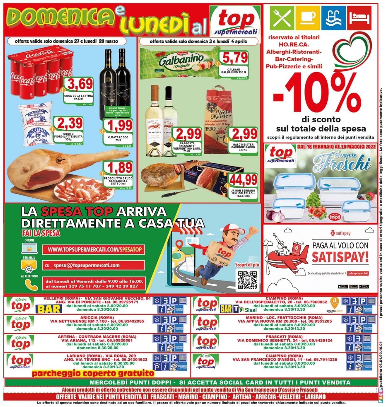 Volantino Top Supermercati - Offerte 25/03-06/04/2022 (Pagina 20)