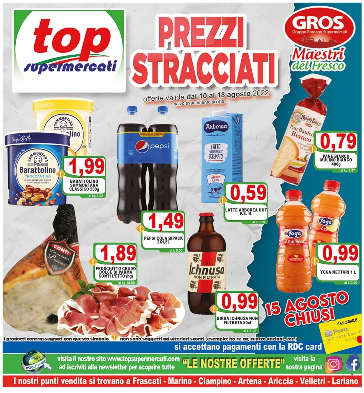 Volantino Top Supermercati - Offerte 10/08-18/08/2022