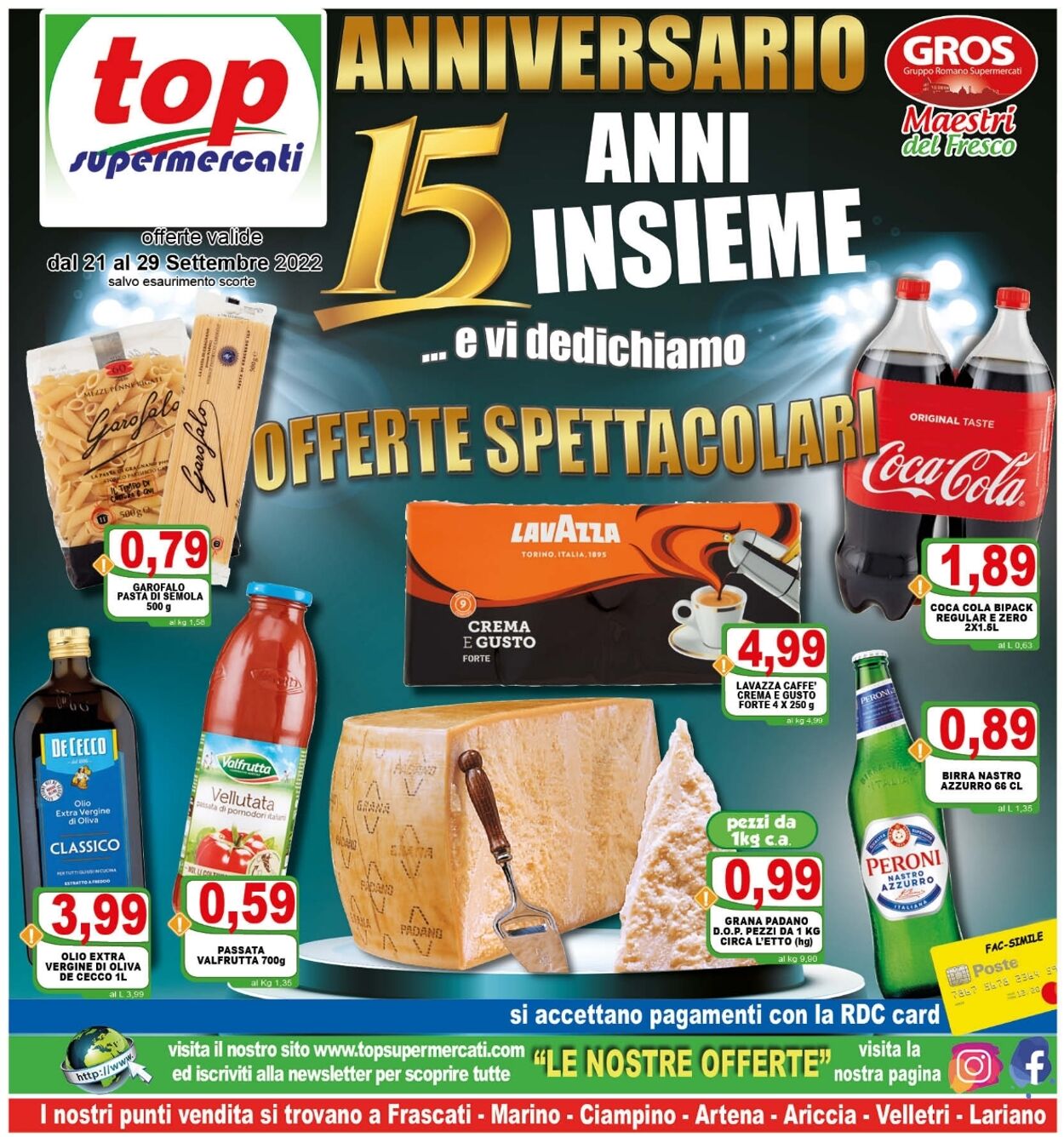 Volantino Top Supermercati - Offerte 21/09-29/09/2022