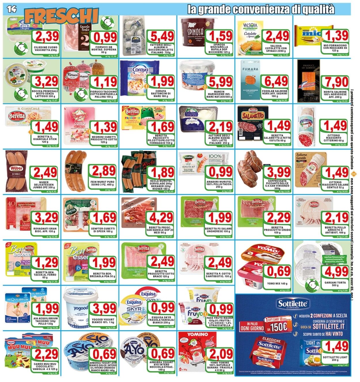 Volantino Top Supermercati - Offerte 30/09-09/10/2022 (Pagina 14)