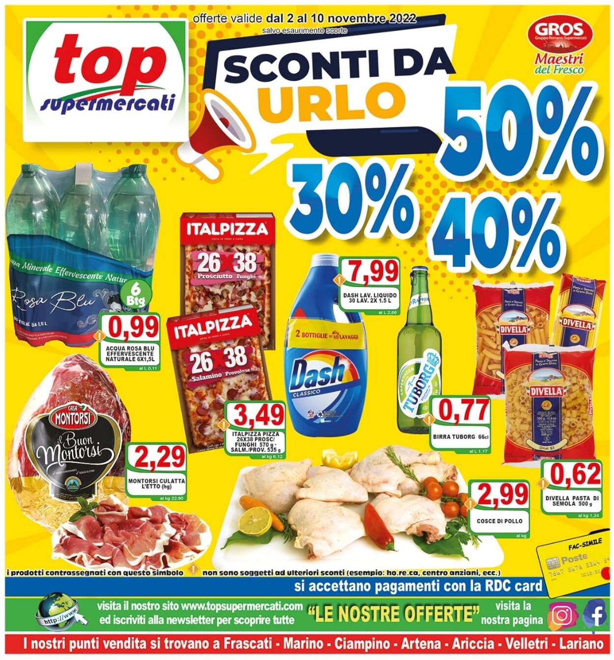 Volantino Top Supermercati - Offerte 02/11-10/11/2022