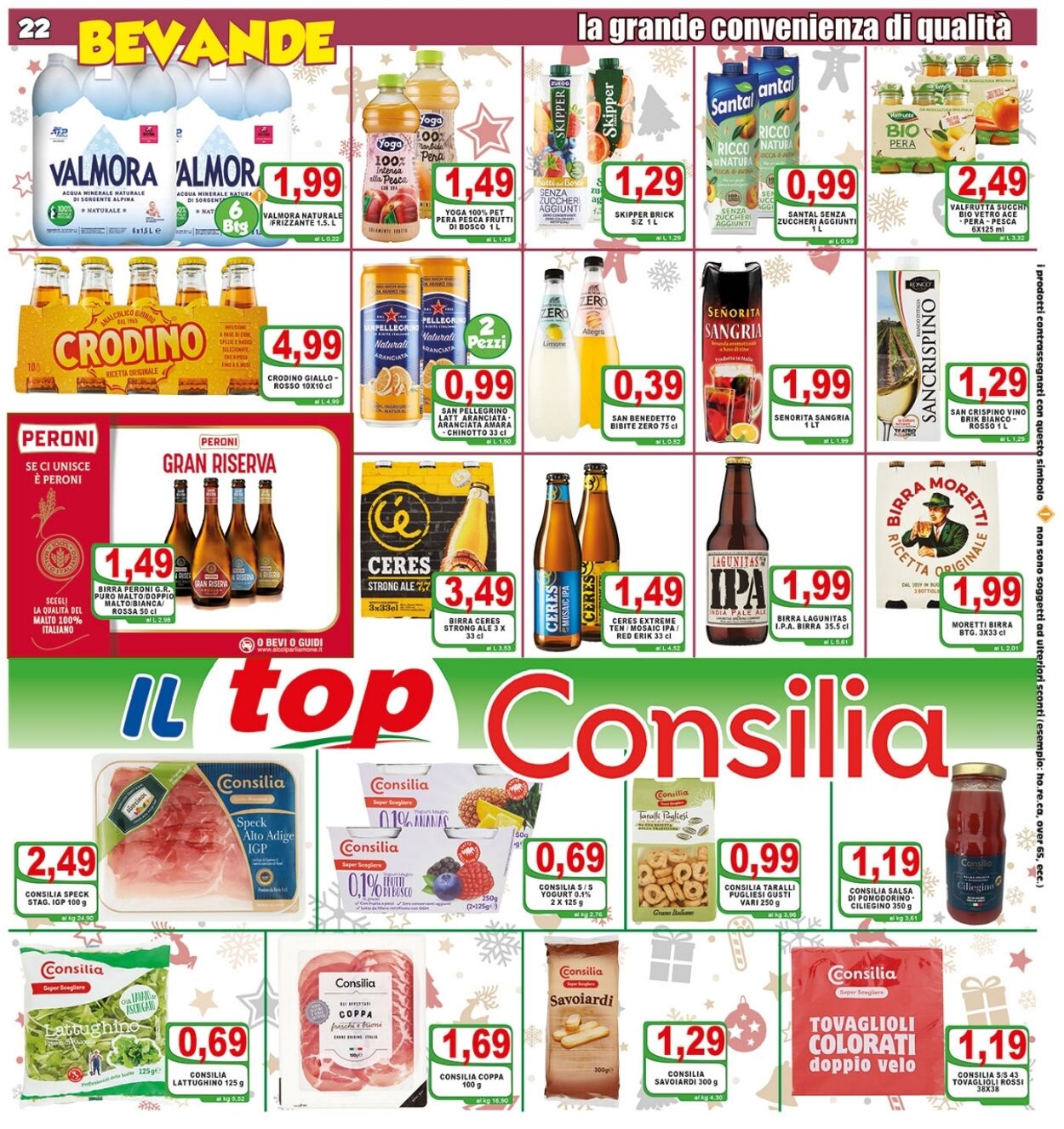 Volantino Top Supermercati - Offerte 01/12-12/12/2022 (Pagina 22)