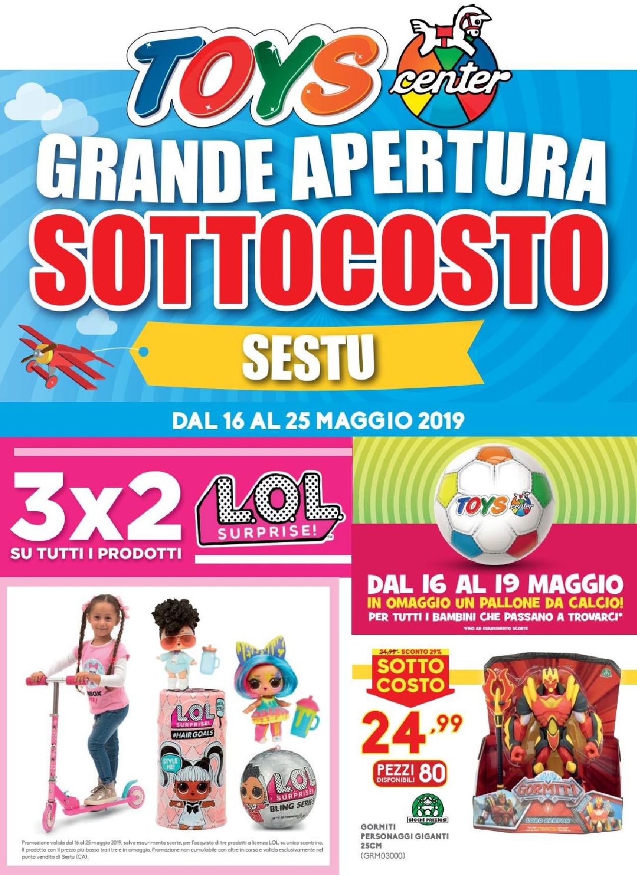 Volantino Toys Center - Offerte 16/05-25/05/2019