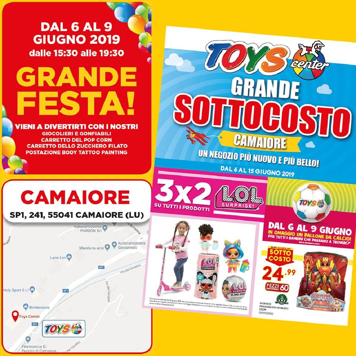Volantino Toys Center - Offerte 06/06-09/06/2019