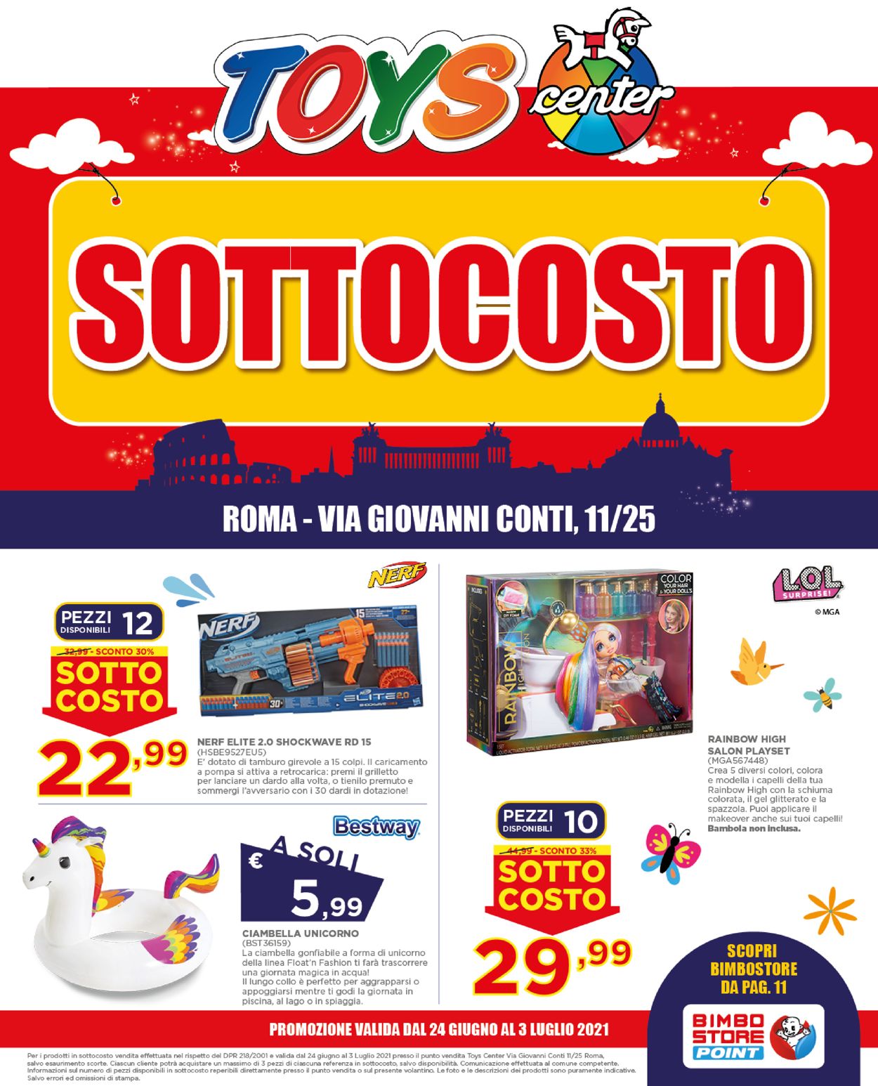 Volantino Toys Center - Offerte 24/06-03/07/2021