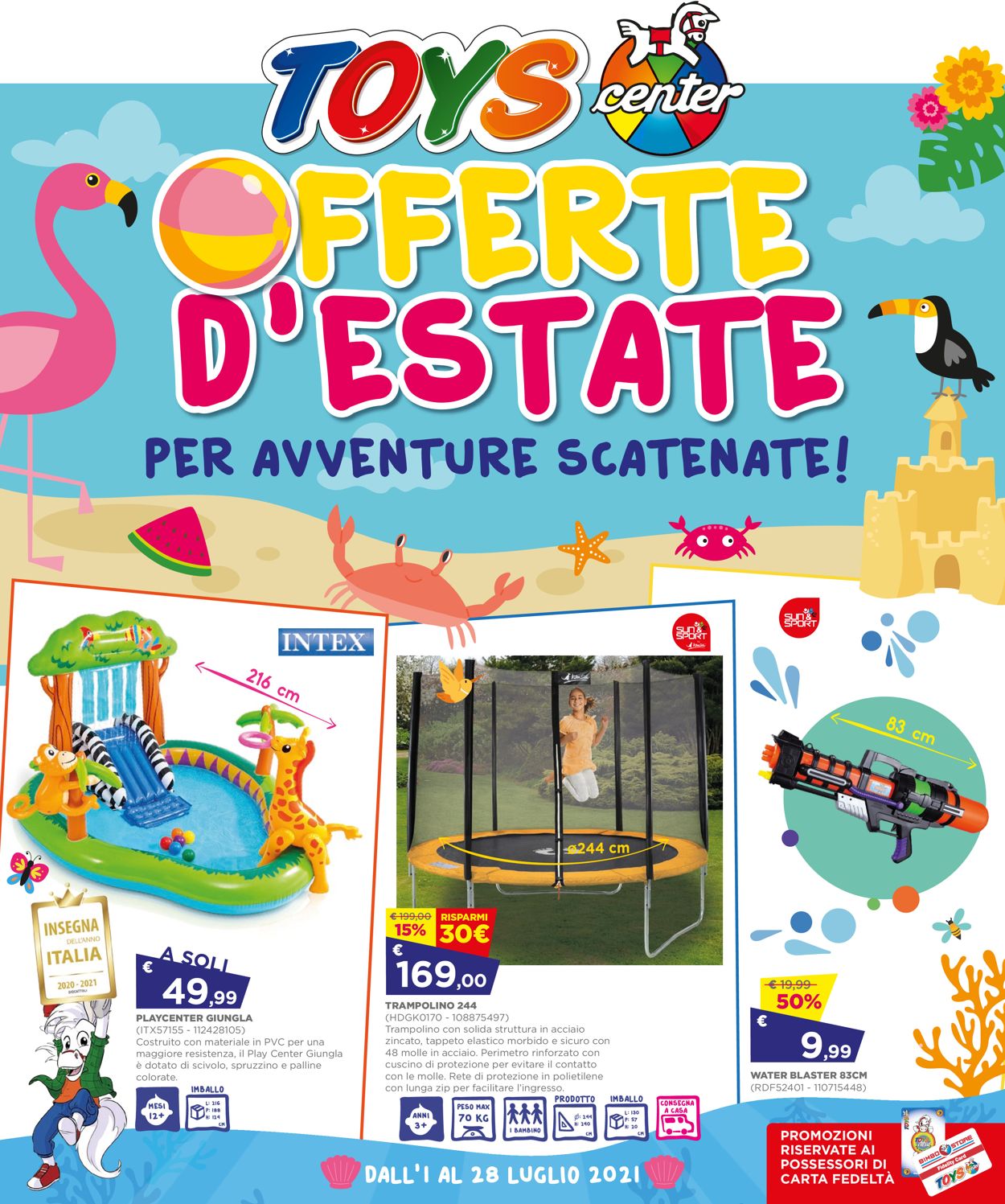 Volantino Toys Center - Offerte 01/07-28/07/2021