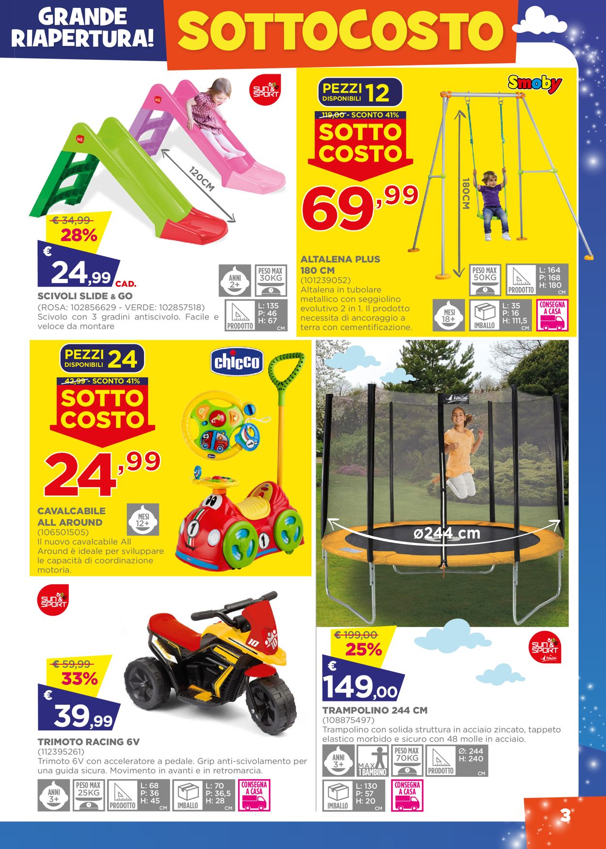 Volantino Toys Center - Offerte 01/07-10/07/2022 (Pagina 3)