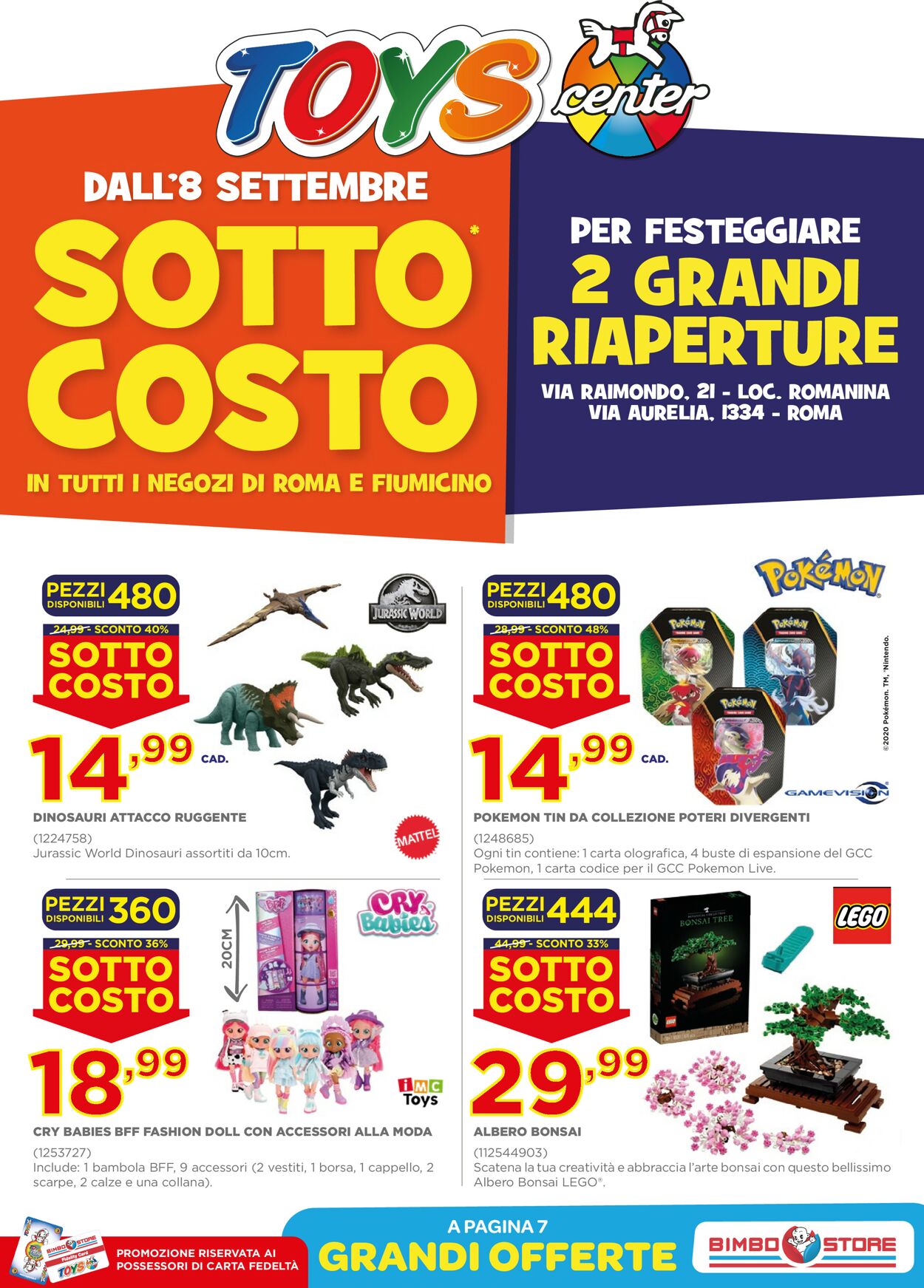 Volantino Toys Center - Offerte 08/09-17/09/2022