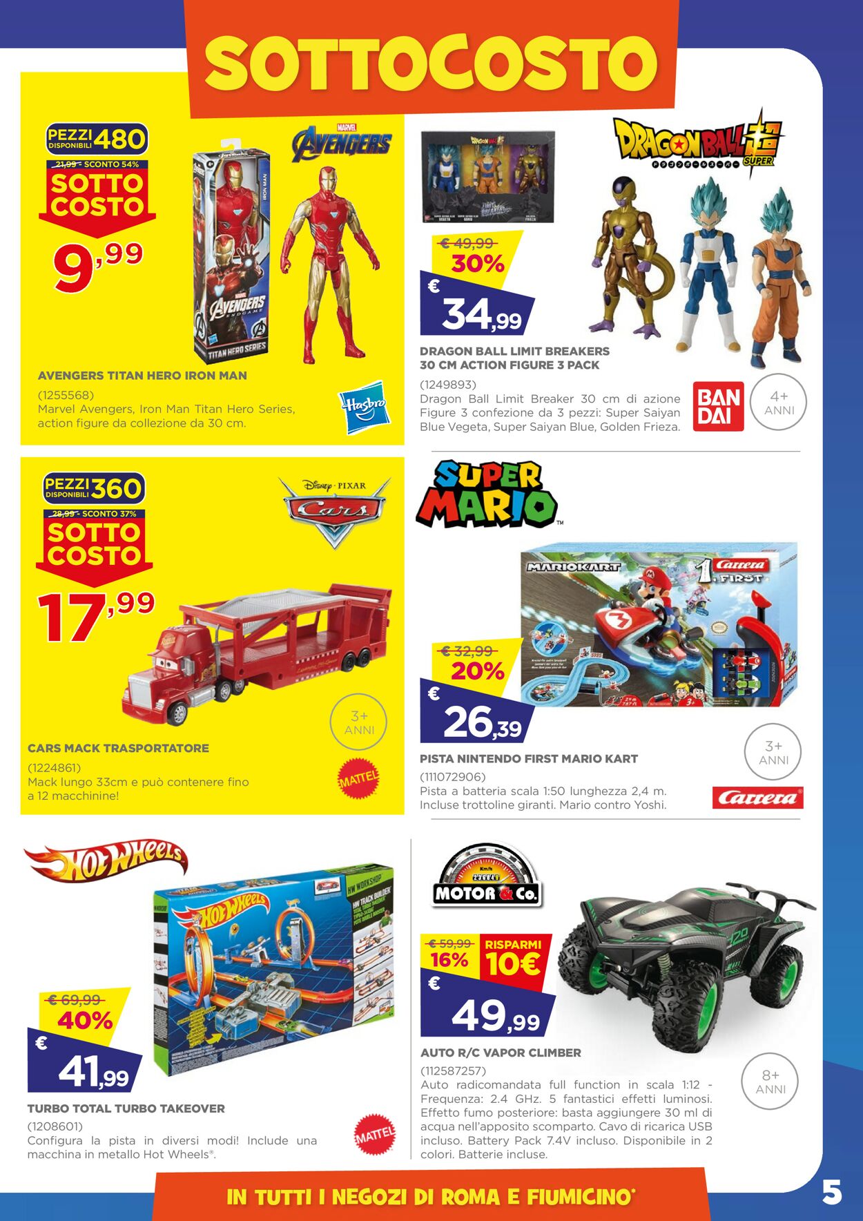 Volantino Toys Center - Offerte 08/09-17/09/2022 (Pagina 5)