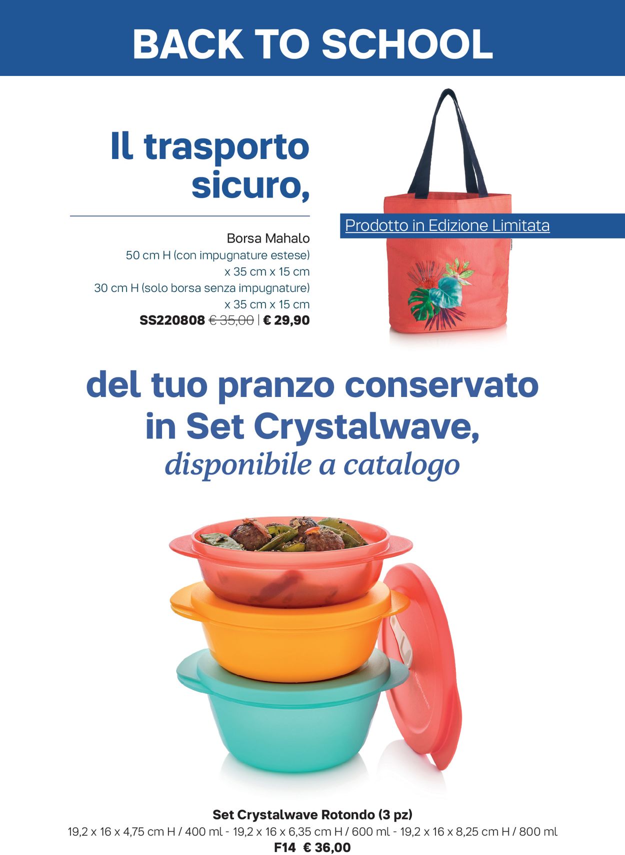 Volantino Tupperware - Offerte 02/08-29/08/2022 (Pagina 17)