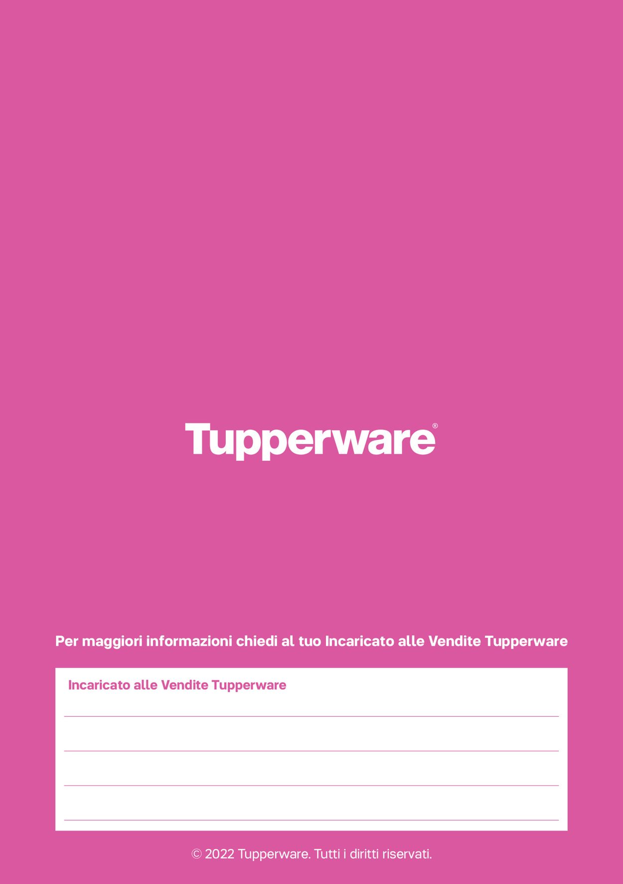 Volantino Tupperware - Offerte 02/08-29/08/2022 (Pagina 20)
