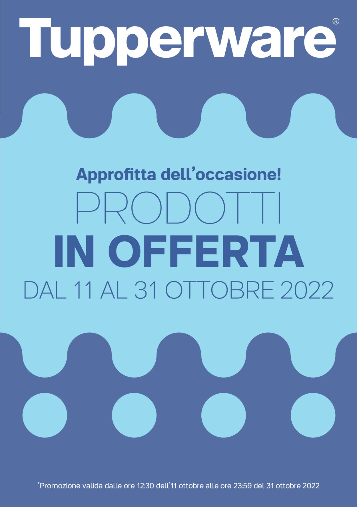 Volantino Tupperware - Offerte 11/10-31/10/2022