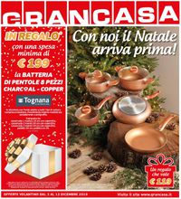 Il volantino natalizio di Grancasa