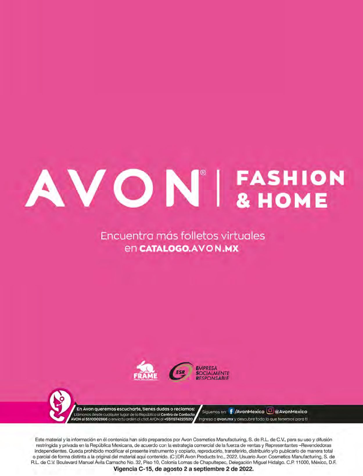 Avon Folleto - 02.08-02.09.2022 (Página 224)