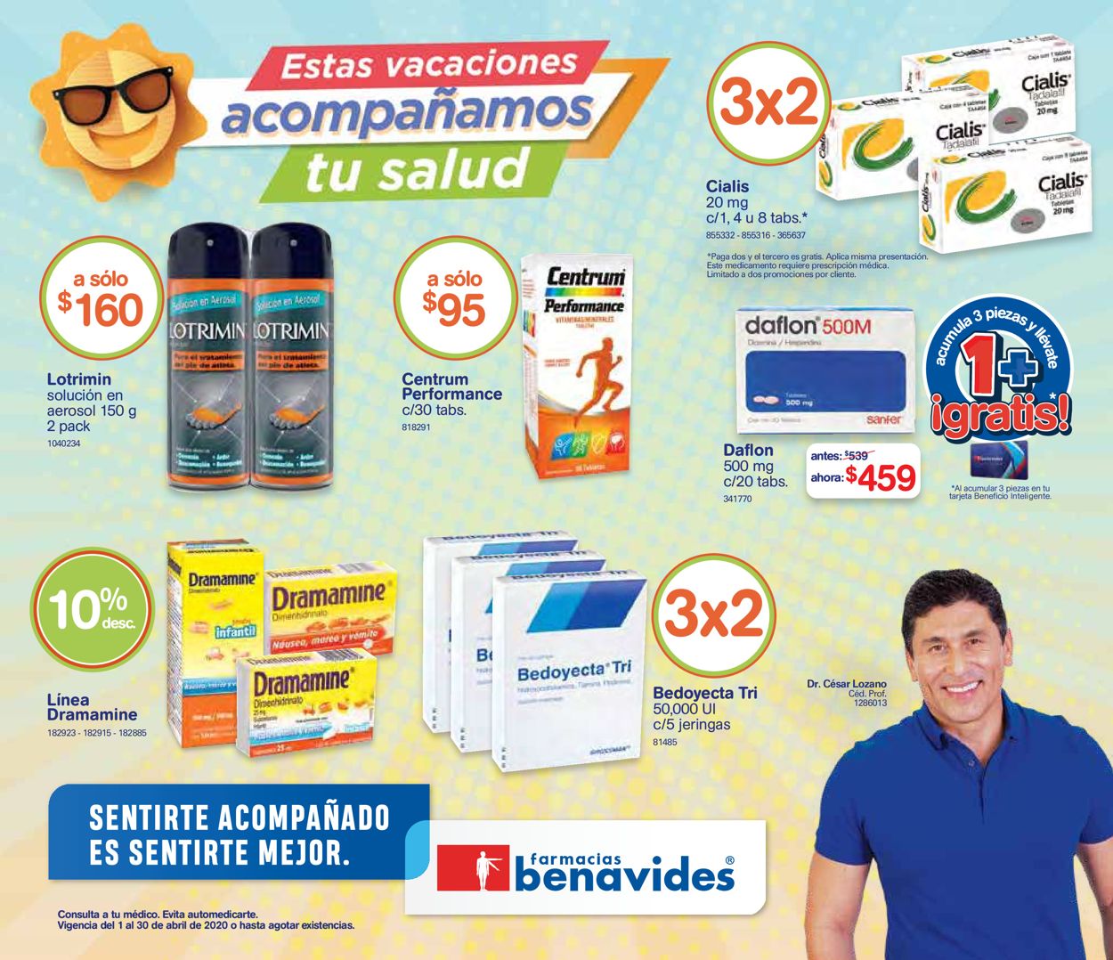 Farmacias Benavides Folleto - 01.04-30.04.2020
