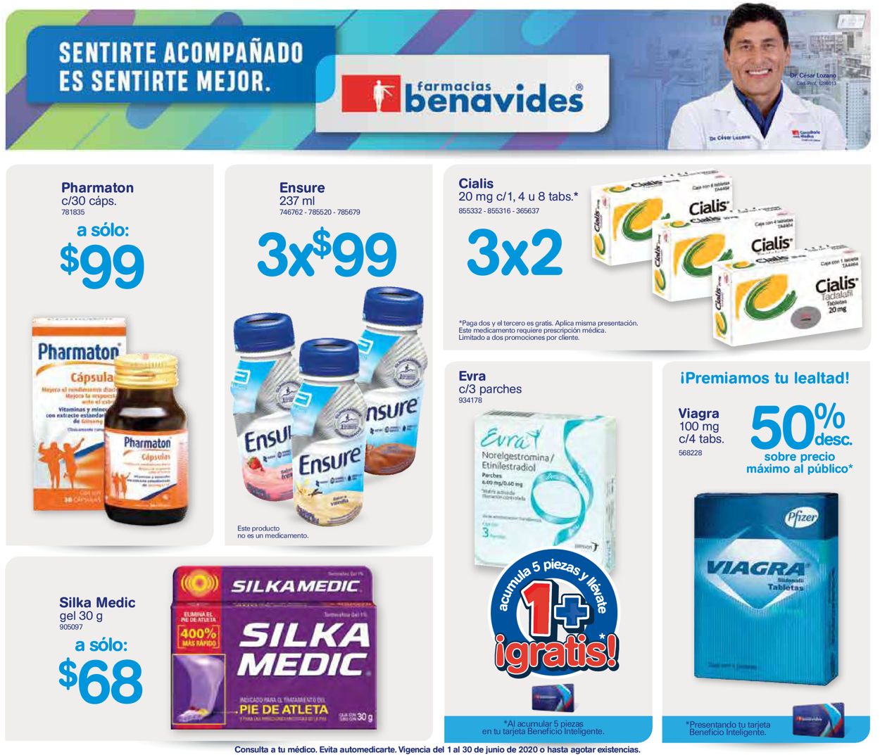 Farmacias Benavides Folleto - 01.06-30.06.2020