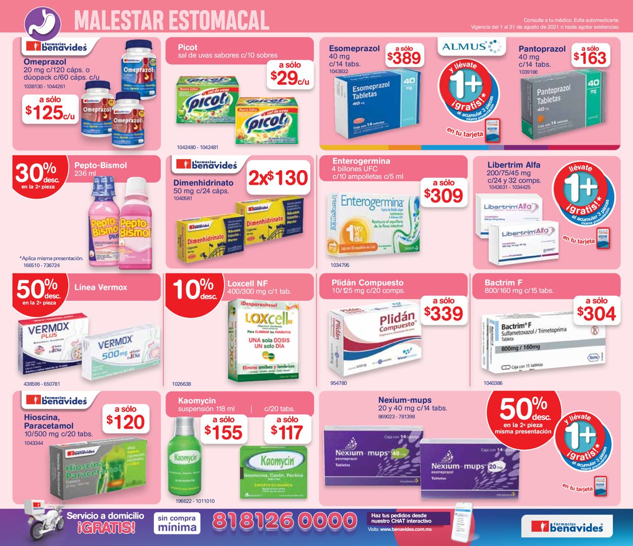 Farmacias Benavides Folleto - 01.08-31.08.2021 (Página 4)