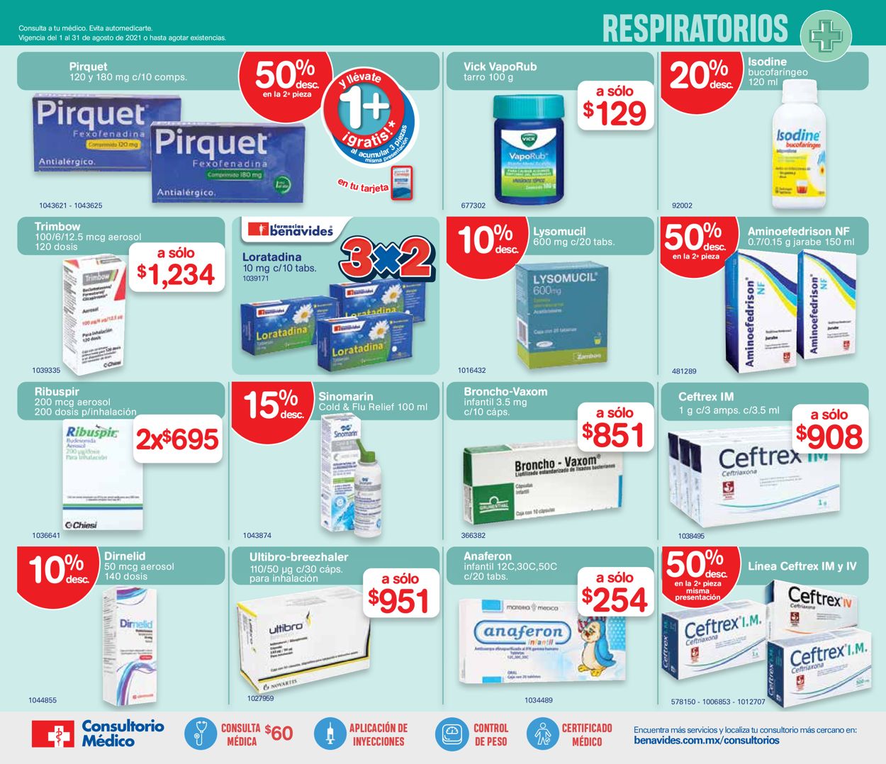 Farmacias Benavides Folleto - 01.08-31.08.2021 (Página 9)