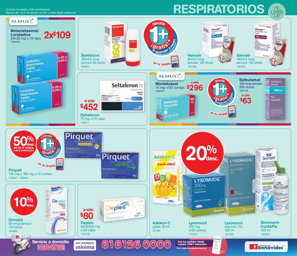 Farmacias Benavides Folleto - 01.10-31.10.2021 (Página 5)