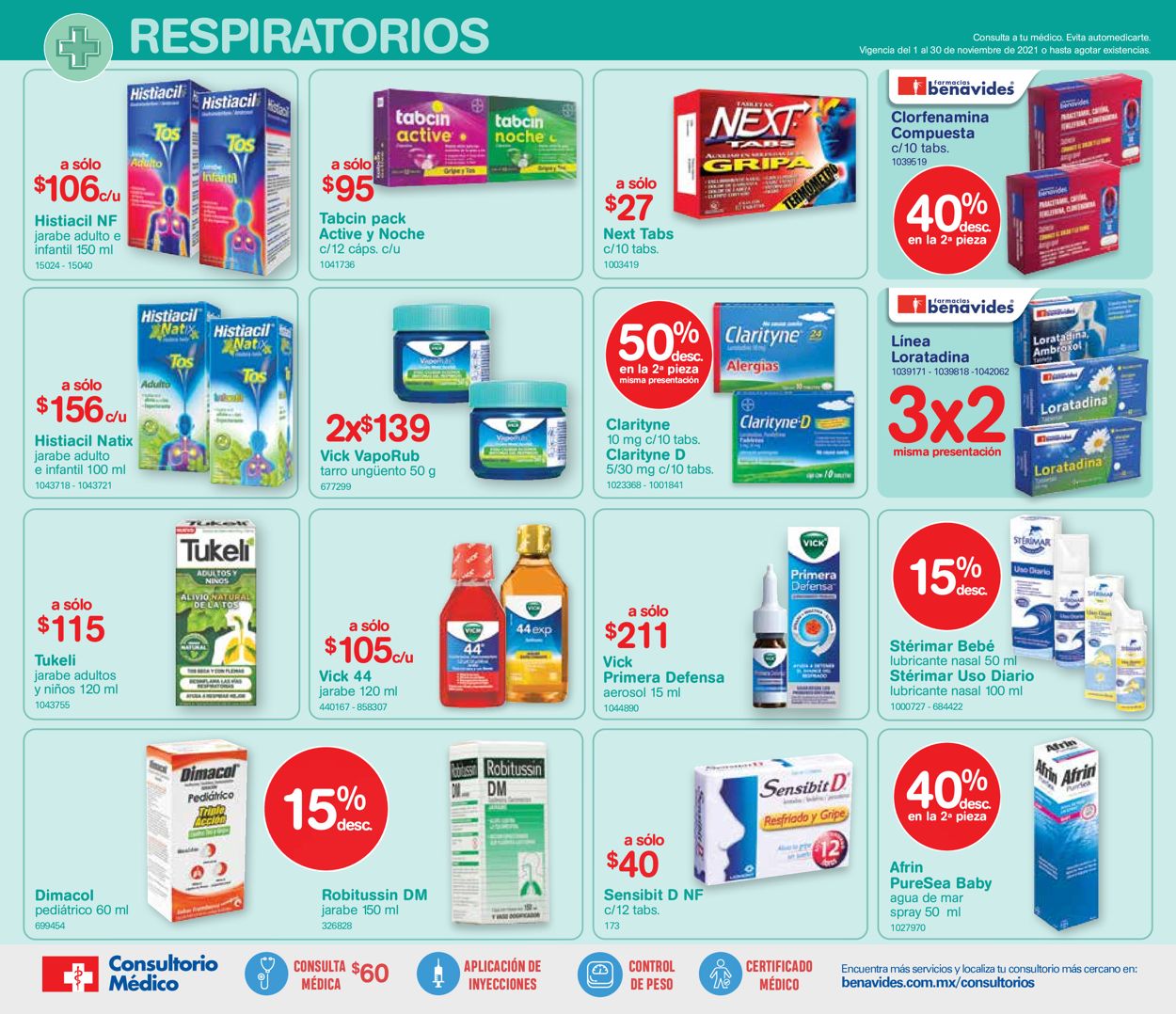 Farmacias Benavides Folleto - 01.11-30.11.2021 (Página 2)
