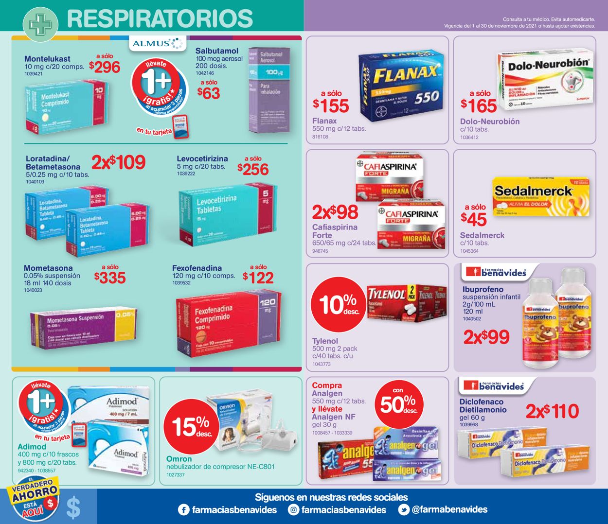 Farmacias Benavides Folleto - 01.11-30.11.2021 (Página 4)