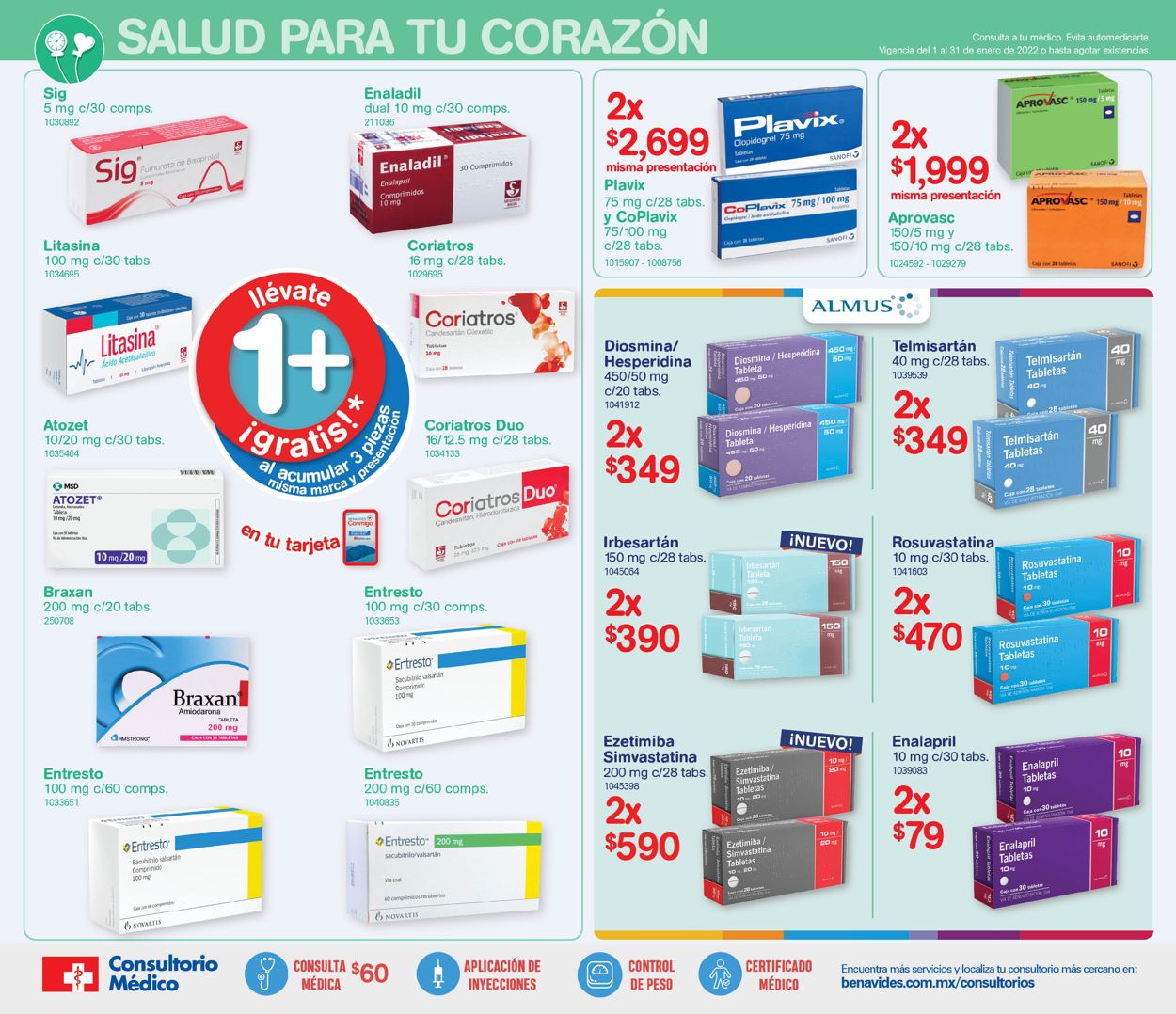 Farmacias Benavides Folleto - 01.01-31.01.2022 (Página 10)