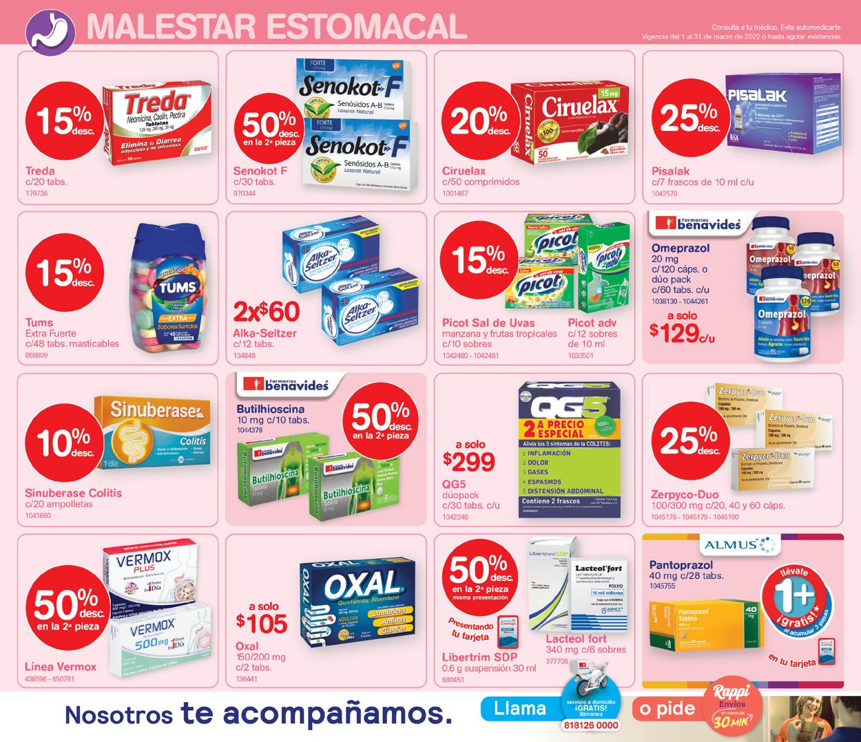 Farmacias Benavides Folleto - 01.03-31.03.2022 (Página 2)