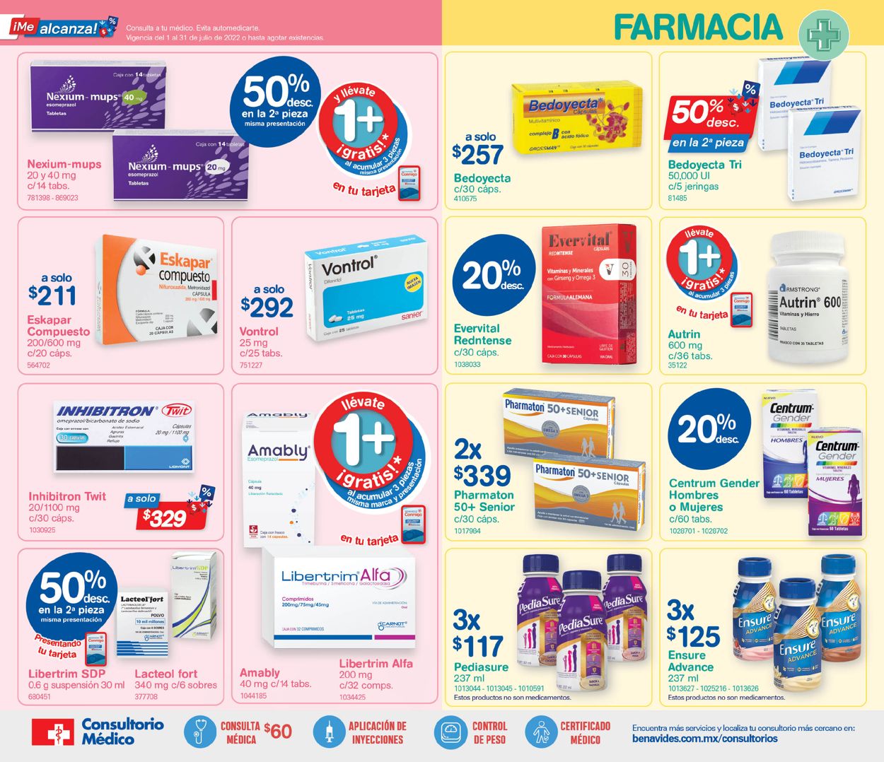Farmacias Benavides Folleto - 01.07-31.07.2022 (Página 3)