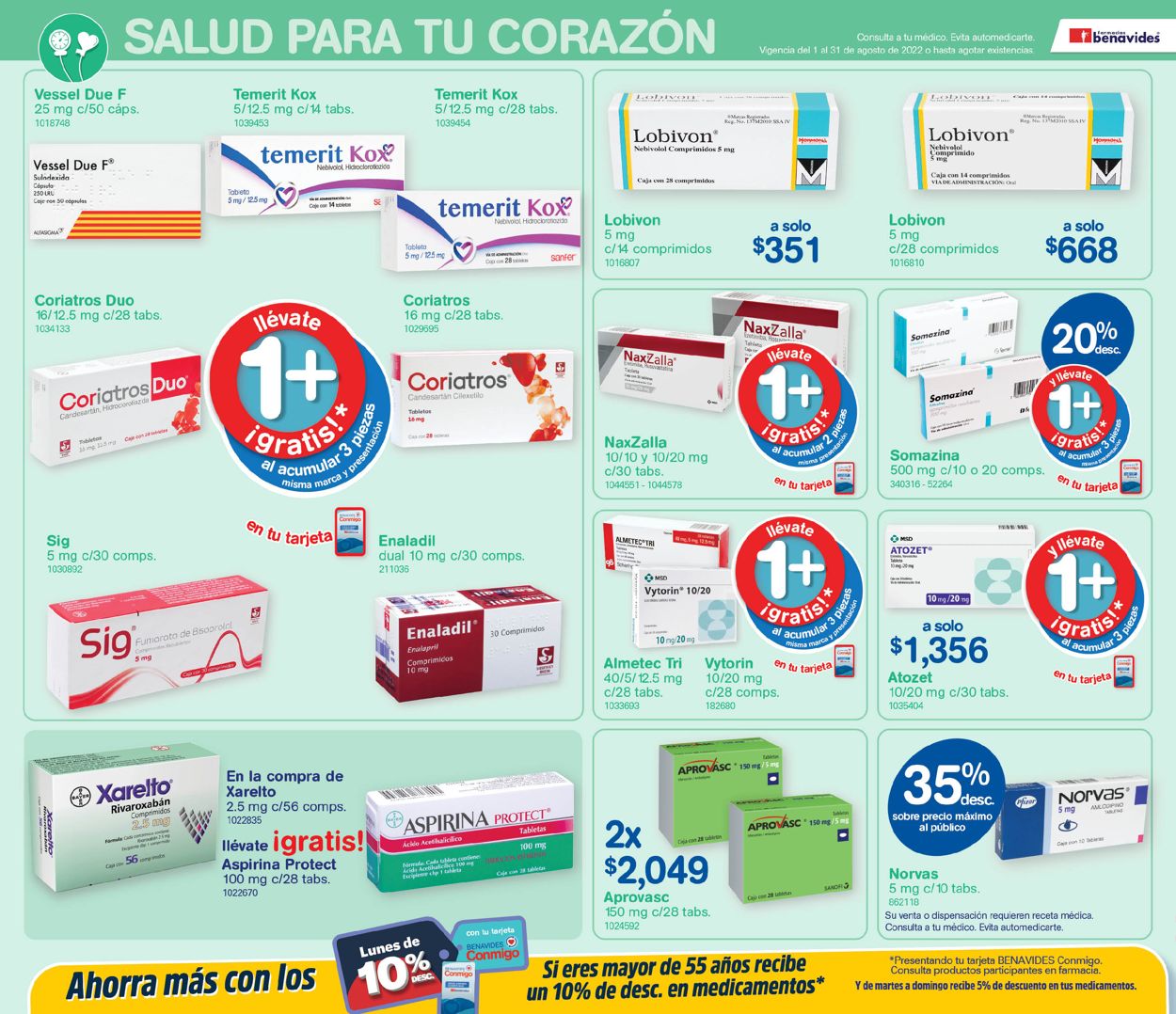 Farmacias Benavides Folleto - 01.08-31.08.2022 (Página 2)