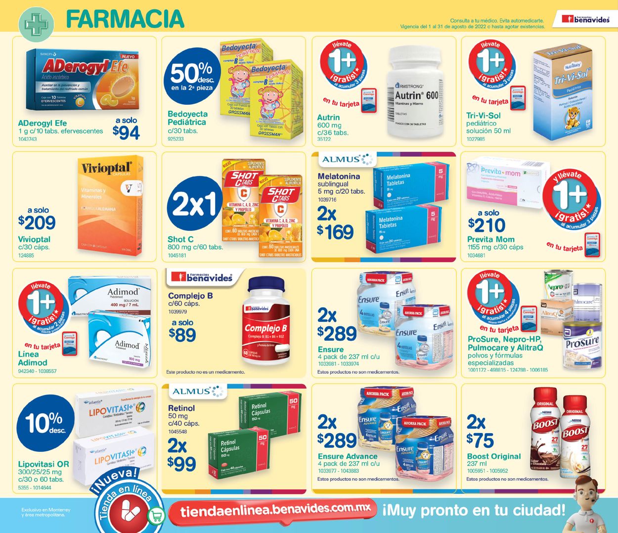 Farmacias Benavides Folleto - 01.08-31.08.2022 (Página 6)