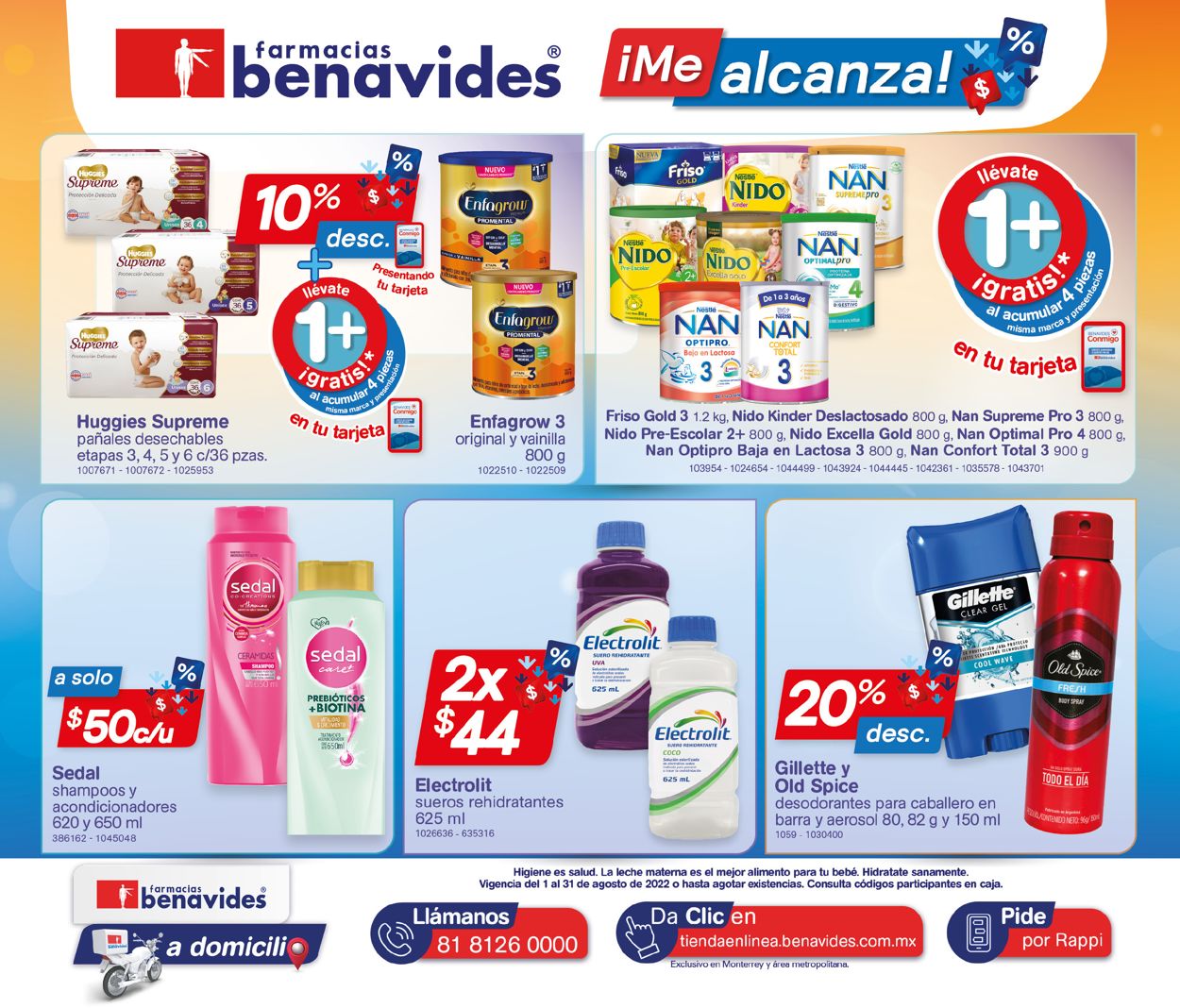 Farmacias Benavides Folleto - 01.08-31.08.2022 (Página 20)