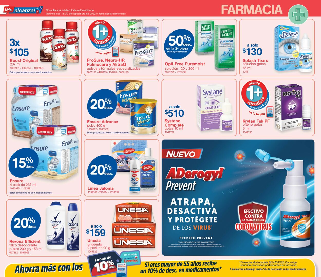 Farmacias Benavides Folleto - 01.09-30.09.2022 (Página 9)