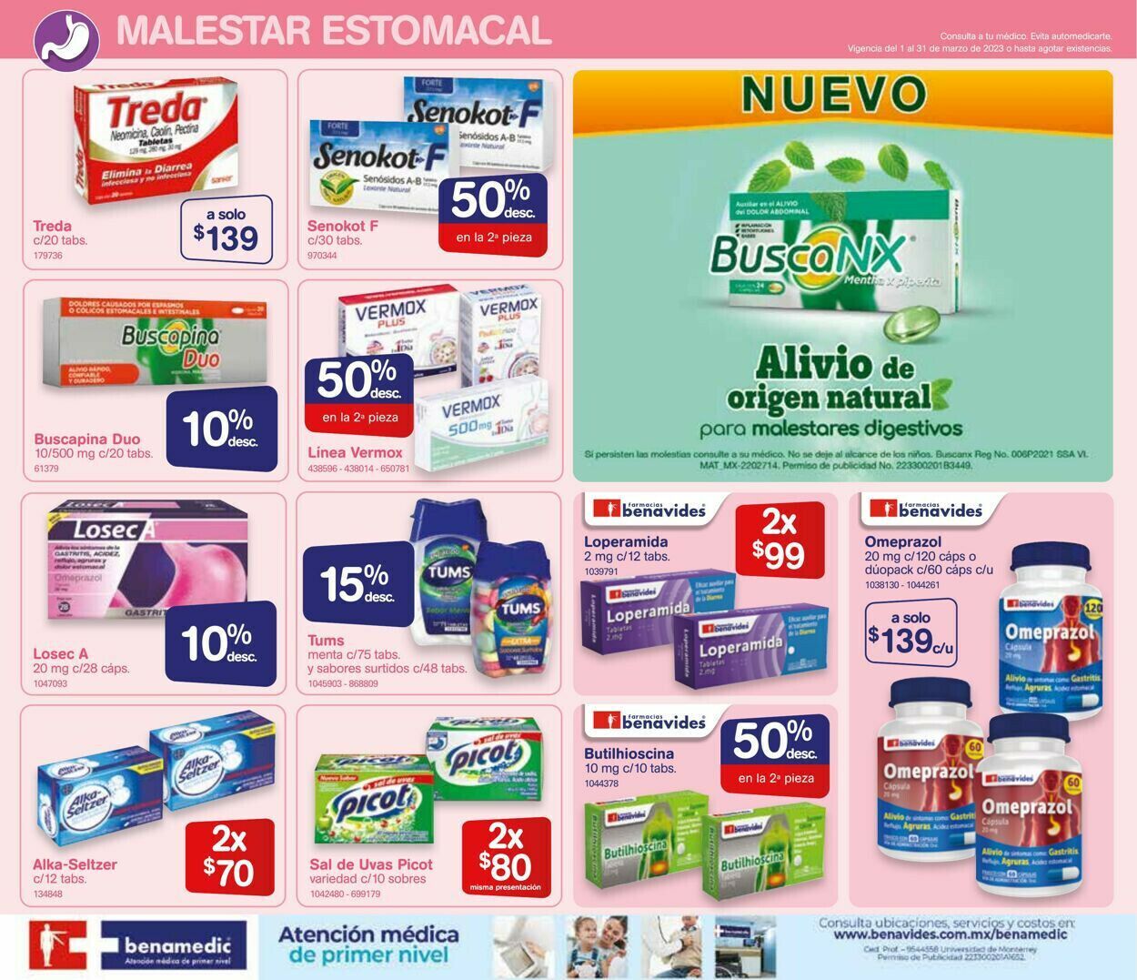 Farmacias Benavides Folleto - 01.03-31.03.2023 (Página 2)