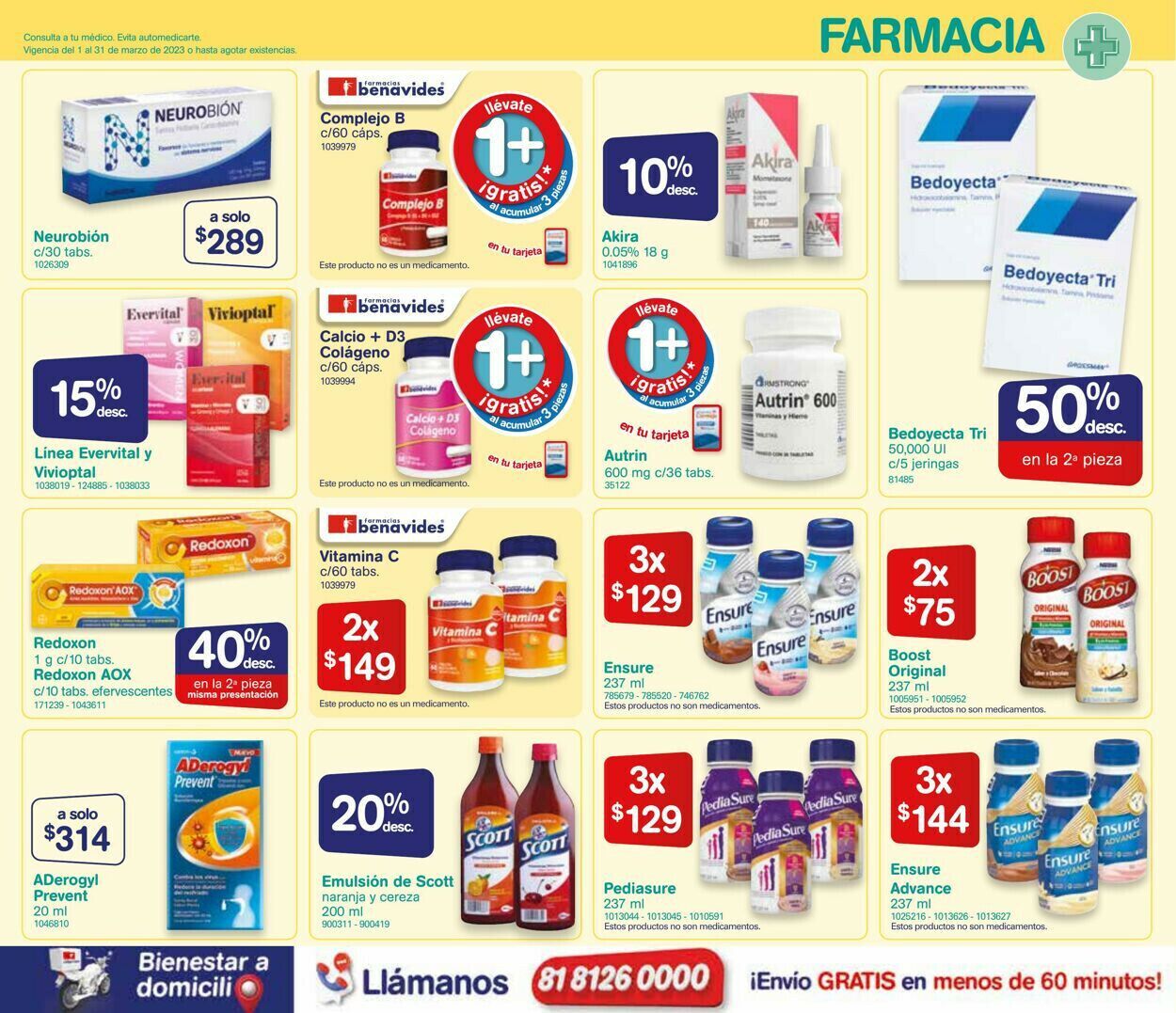 Farmacias Benavides Folleto - 01.03-31.03.2023 (Página 7)