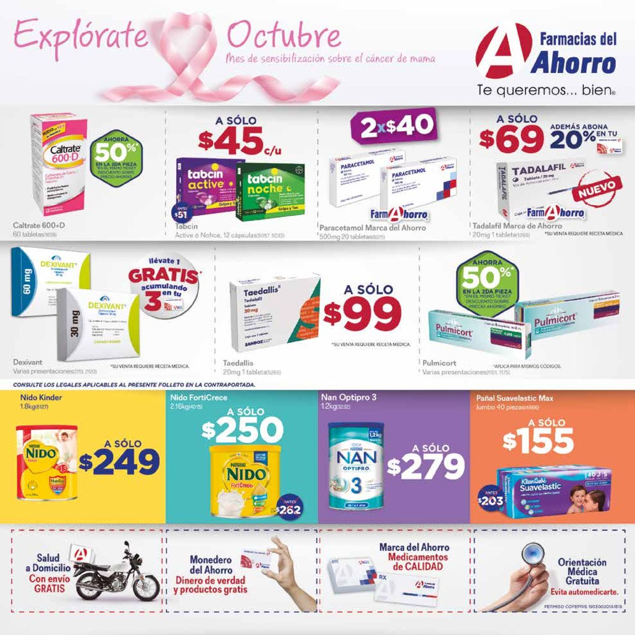 Farmacias del Ahorro Folleto - 01.10-31.10.2020