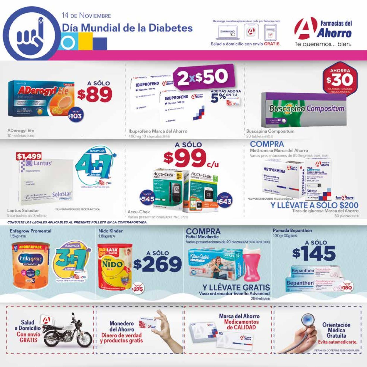 Farmacias del Ahorro Folleto - 01.11-30.11.2021