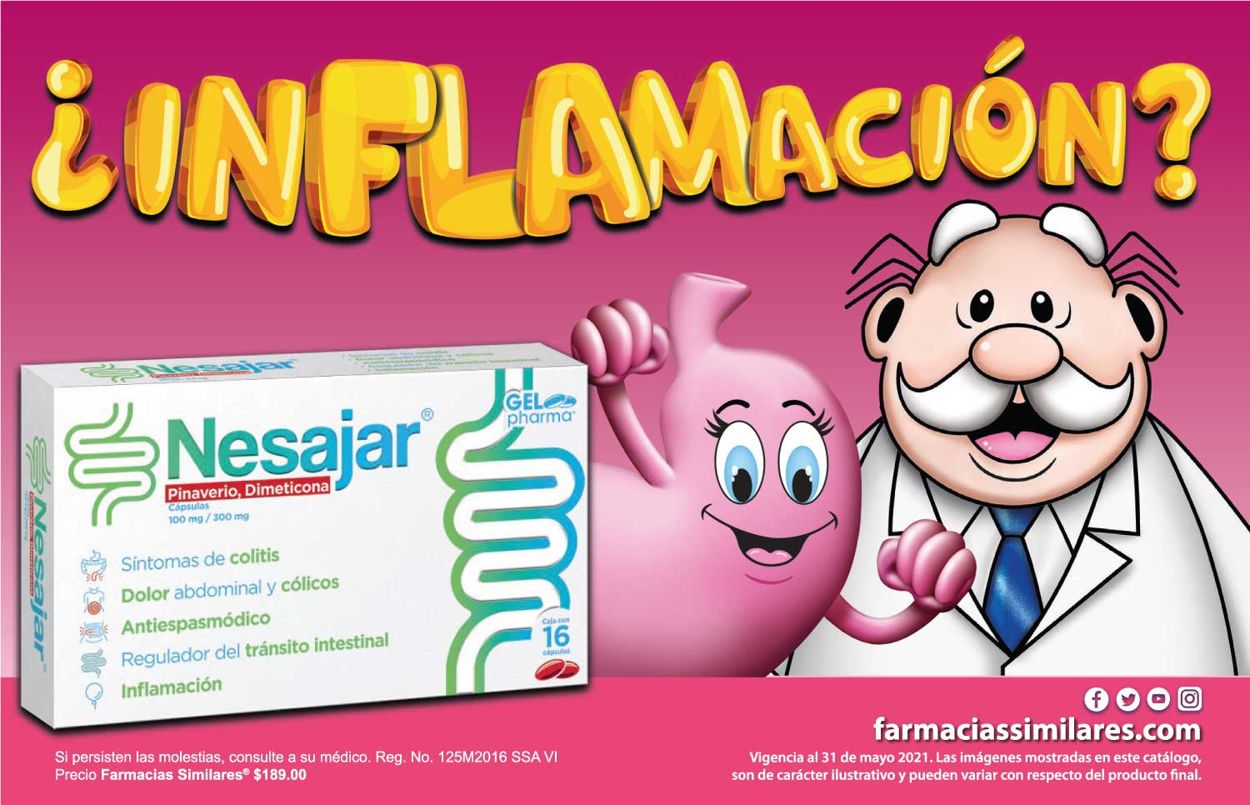 Farmacias Similares Folleto - 04.05-31.05.2021