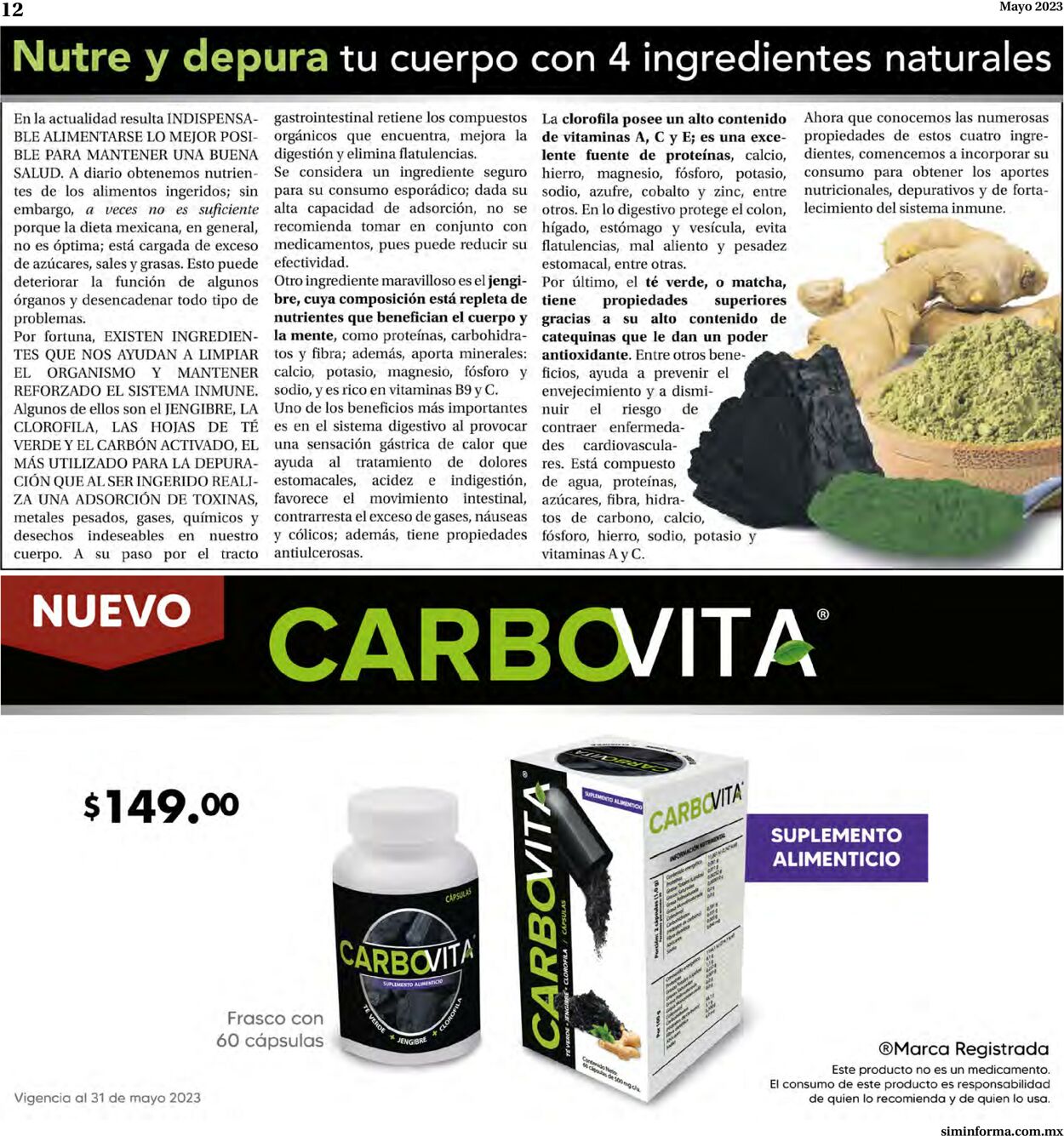 Farmacias Similares Folleto - 01.05-31.05.2023 (Página 12)