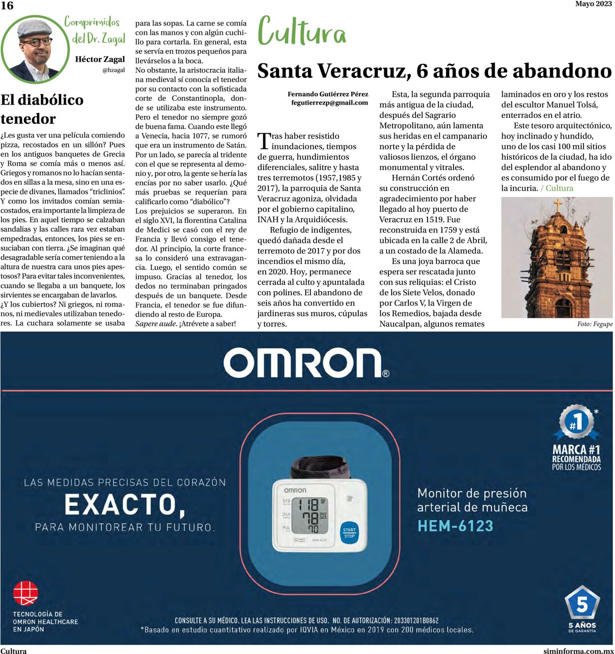 Farmacias Similares Folleto - 01.05-31.05.2023 (Página 16)