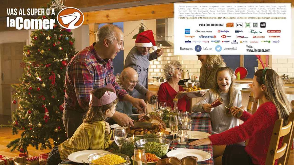 La Comer navidad navidades festividades navideño Natividad 2021 Folleto - 03.12-16.12.2021 (Página 52)