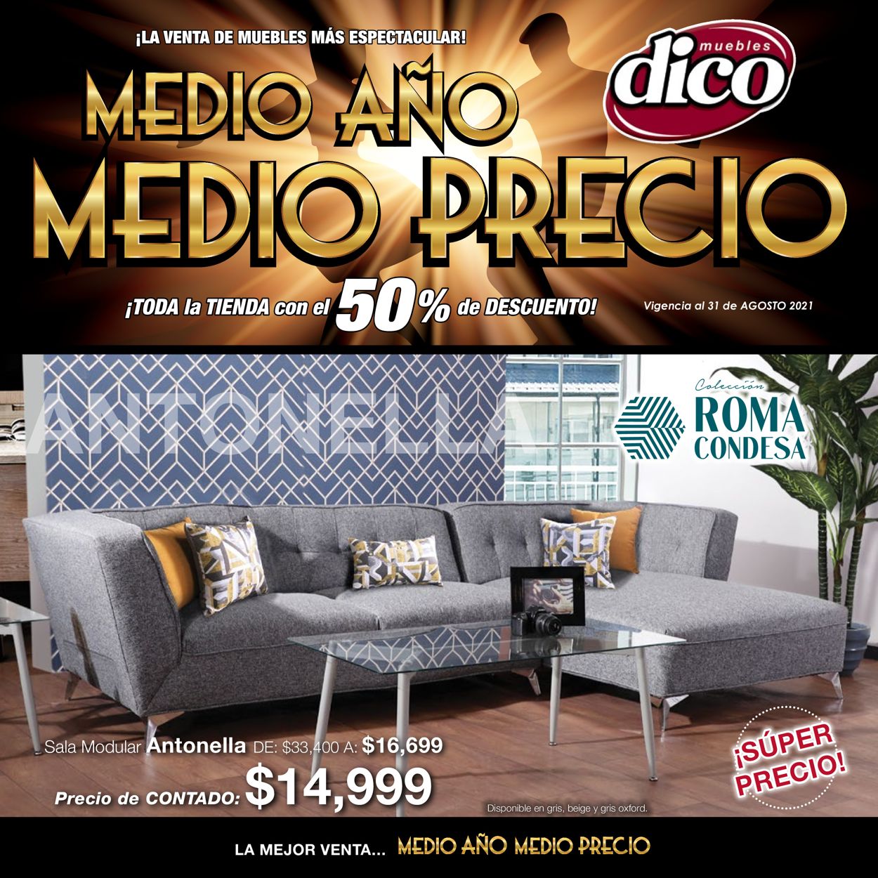 Muebles Dico Folleto - 11.08-31.08.2021