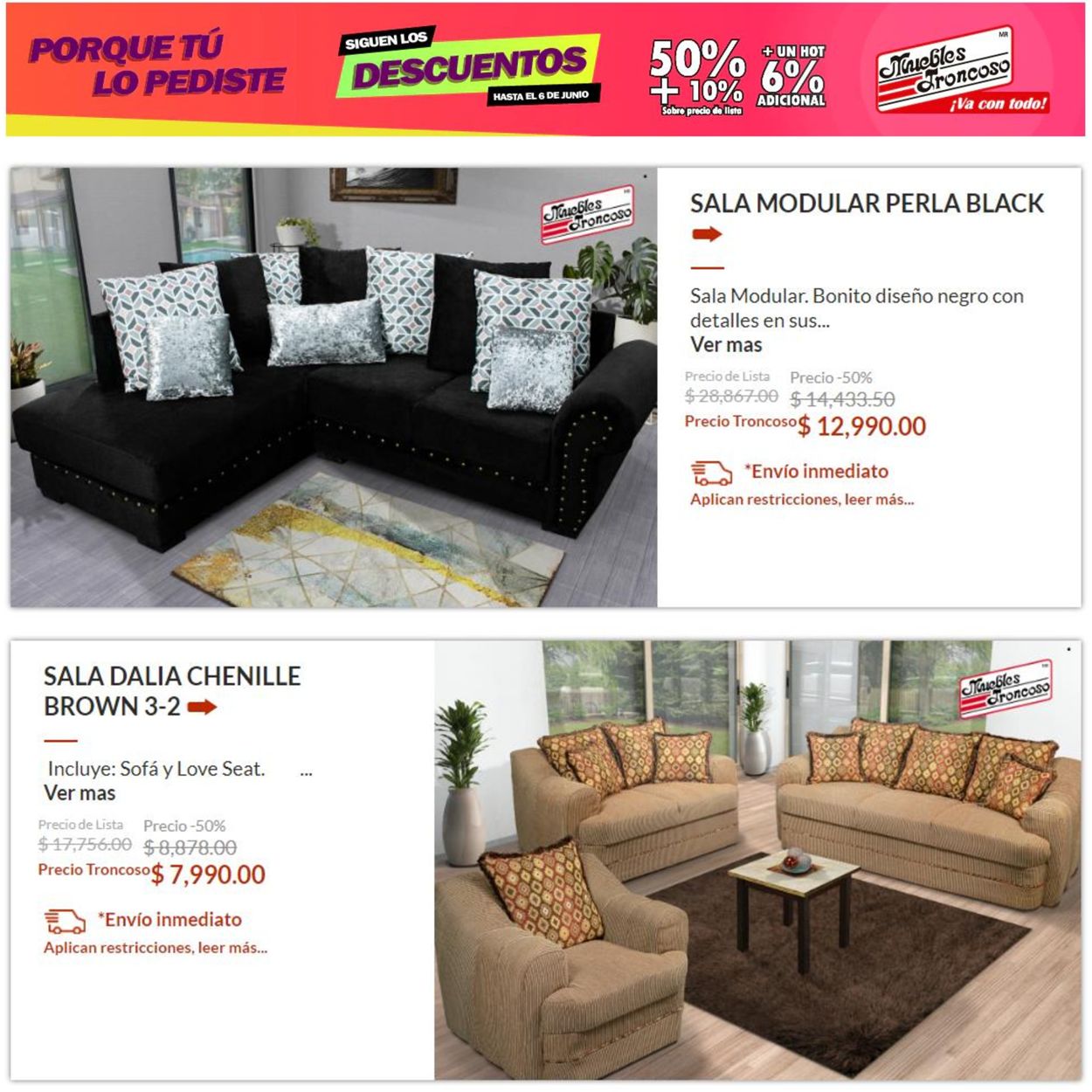 Muebles Troncoso Folleto - 03.06-06.06.2022 (Página 2)