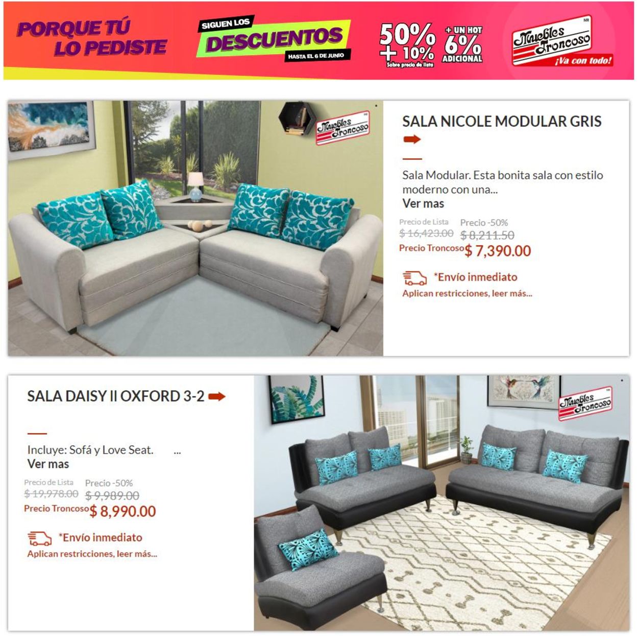 Muebles Troncoso Folleto - 03.06-06.06.2022 (Página 3)